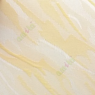 Yellow white color texture design water flowing pattern texture surface embossed pattern embroidery design vertical blind